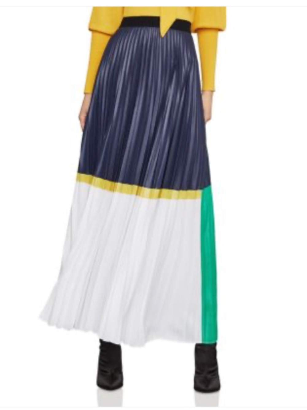 BCBG Maxazria Colorblock Skirt
